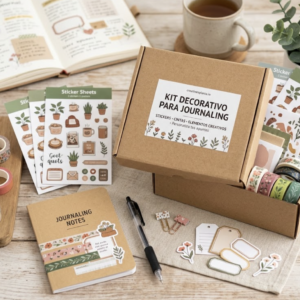 Kit Decorativo para Journaling