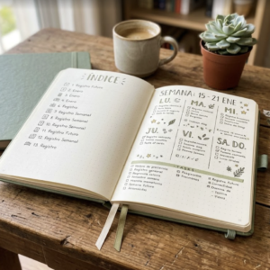 Libreta Bullet Journal A5